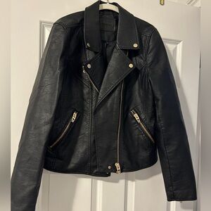 BLANKNYC FAUX LEATHER JACKET XL